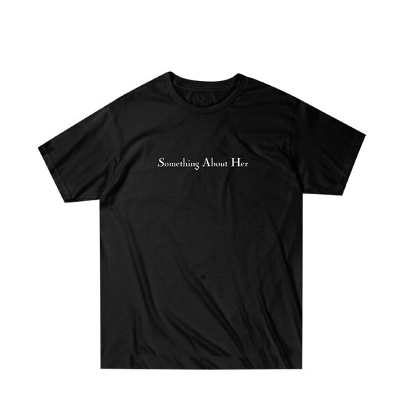 Something About Her Logo Cotton Tee - Picture 1 of 1